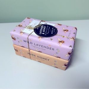 Castelbel Porto wild lavender pure honey scented soap bar gift set cottagecore